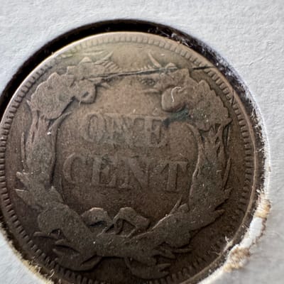 1857 Flying Eagle Cent - additional view