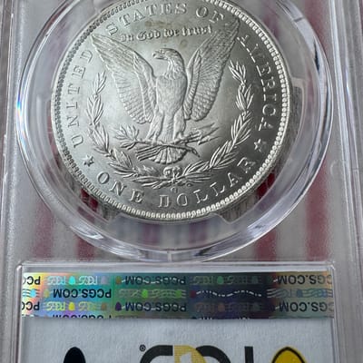 1885 O MS 64 Morgan Silver Dollar - additional view