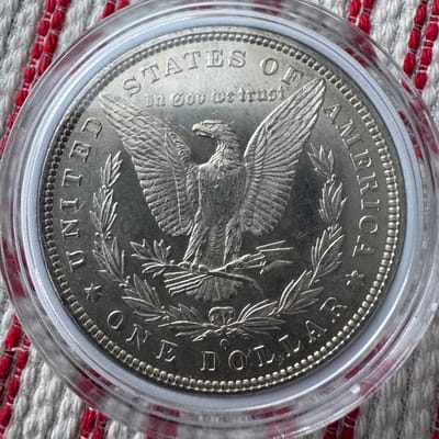 1881 O Mint State Morgan Silver Dollar - additional view