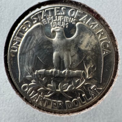1954 Proof Washington Silver Quarter - additional view