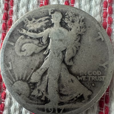 1917 S Obverse Walking Liberty