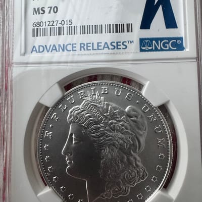 2023 MS70 Morgan Silver Dollar