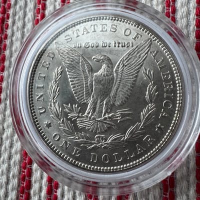 1889 Morgan Dollar UNC - additional view