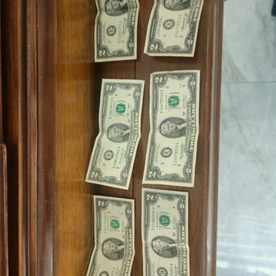 Share Lot of 12 $2 Bills Uncirculated Various Year