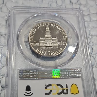 1976-S Kennedy Half Dollar CLAD PR69 CAM PCGS - additional view