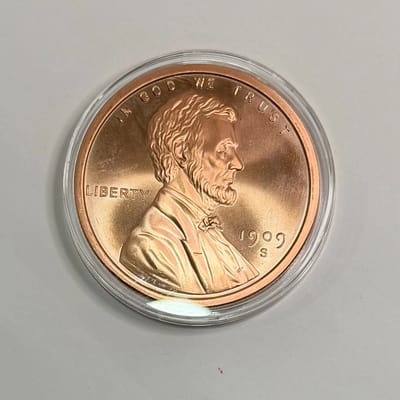 5 Ounce Morgan Copper Round SEALED in capsule 