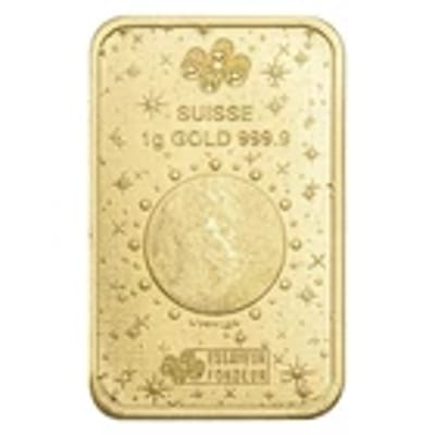 NEW Exquisite 1 gram Gold Bar PAMP Lunar Series Horse - additional view