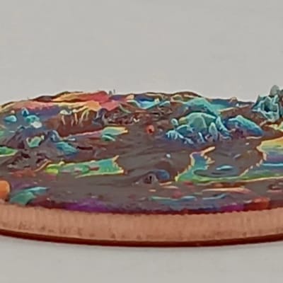 2026 1 oz.999 Copper COLORIZED High Relief Bigfoot - additional view