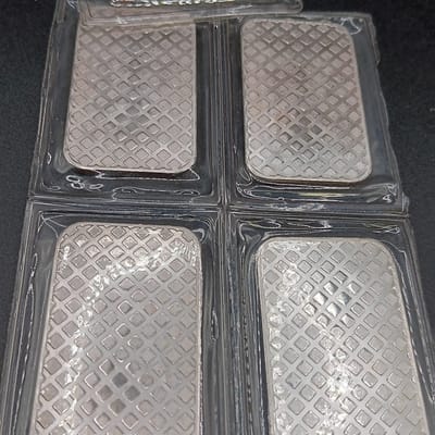 1 oz .999 Fine Silver Bar Morgan Dollar Design  - additional view