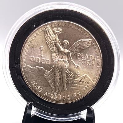 1983 Onza 1oz ,999 Silver Mexican Libertad