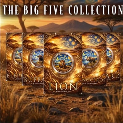 2026 African Big Five Starry Night Fusion 5 x 1 oz