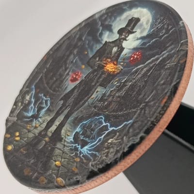 2026 1 Oz Copper Round .999 Fine High Relief Art