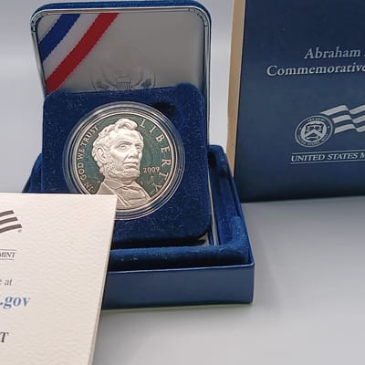 2009-P Abraham Lincoln Commemorative Silver Dollar