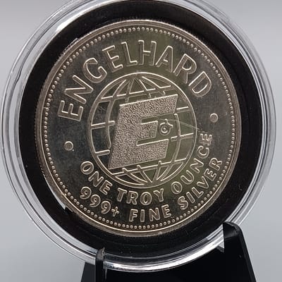 1984 Engelhard Prospector 1 oz .999 fine +1 Copper - additional view