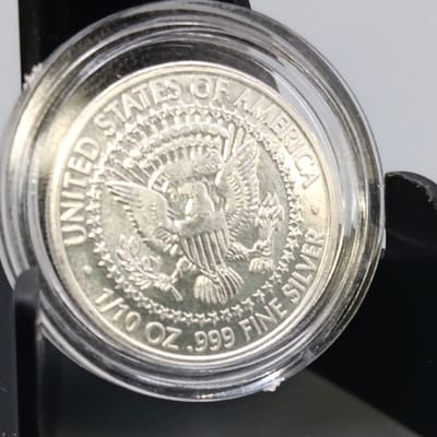 1/10 oz Silver Round -JFK 50th Anniversary Tribute - additional view