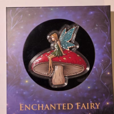 100g .999 Fine Copper Enchanted Fairy Shaped Bar