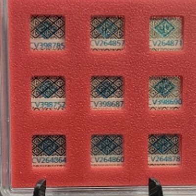 9x 1-Gram Geiger Silver .999 Bars in Case - additional view