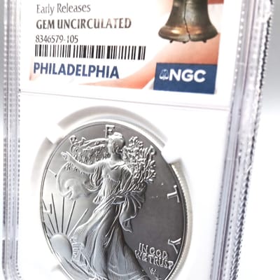 2024 (P) American Silver Eagle Star Privy NGC Gem 
