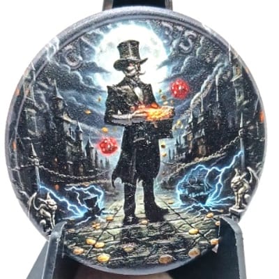 2026 1 Oz Copper Round .999 Fine High Relief Art