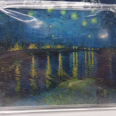 2026 Ghana 5g Silver Van Gogh Starry Night Rhone 