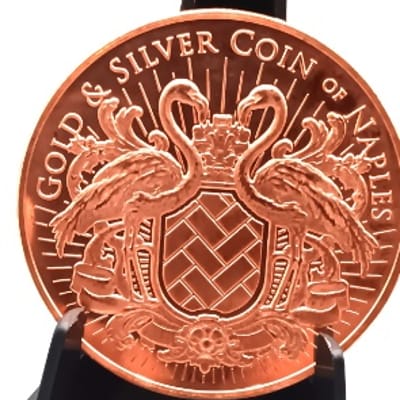 1 oz .999  Florida Panther Tribute Copper Round - additional view