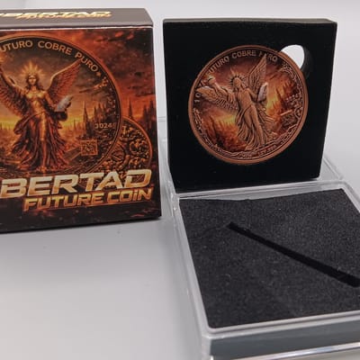 Libertad Future Coin 1 oz .999 Copper Round - additional view