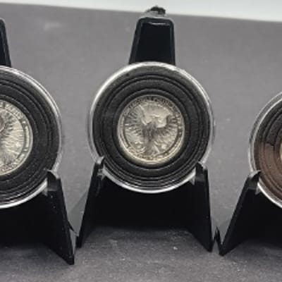 5x 1/10 oz Silver Rounds