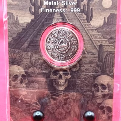 3 Gram .999 Silver 2026 Antiqued Libertad Design - additional view