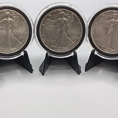 2020-2026 American Silver Eagle 7-Coin Date Run BU