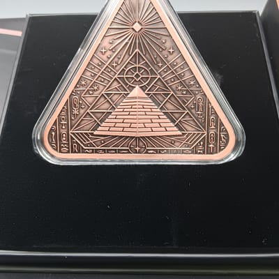 Pharaoh's Legacy 100-Gram Triangular Colorized CU - additional view