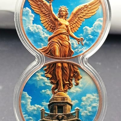 2026 2 Oz .999 Copper Angel of Liberty & Volcano 