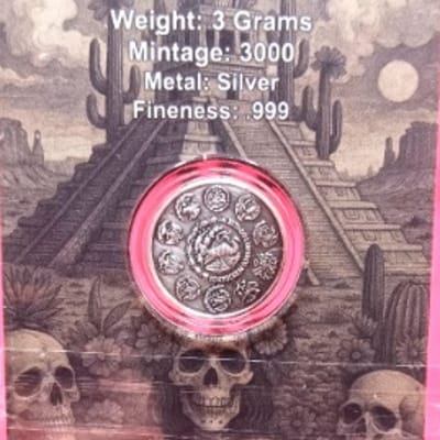 3 Gram .999 Silver 2026 Libertad Design - additional view
