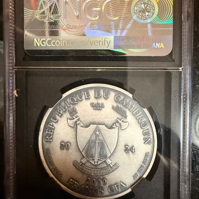 2024 1oz Peacemaker MS70 Antiqued - additional view