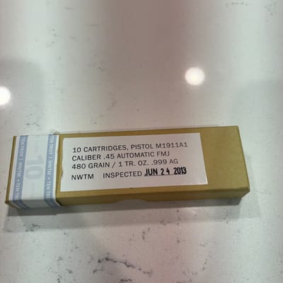 Box of 10 1oz .999 Fine-Silver Bullets - additional view