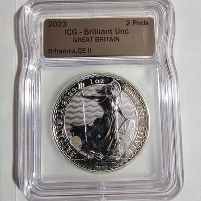 2023 Britannia 1oz  Silver