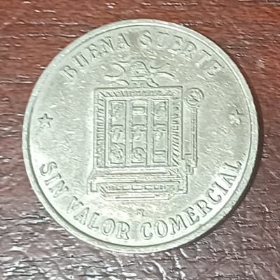 Costa Rica Slot Machine Token Sin Valor Comercial