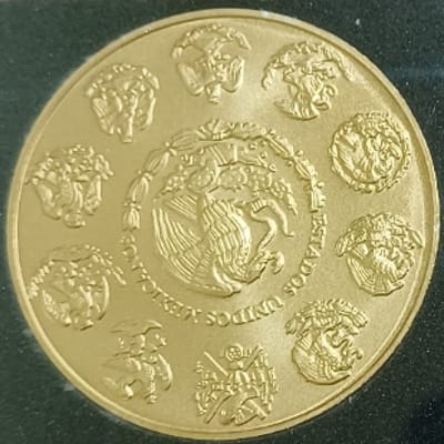 2024 Libertad 1 oz Silver Coin Fractal Destiny BU - additional view