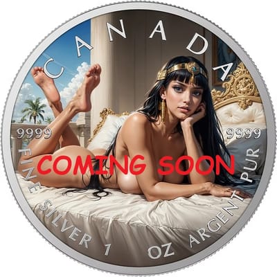 COMING 2026 Maple Leaf 1oz Silver Greek Temptation
