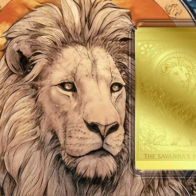 2026 The Savanna's Heart 1/200 oz Gold Pure .9999