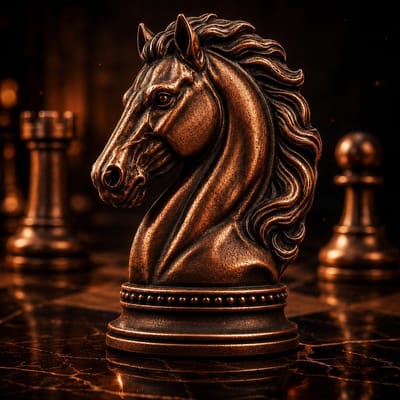 COMING SOON! 5oz Copper The Knight Chess Inspired