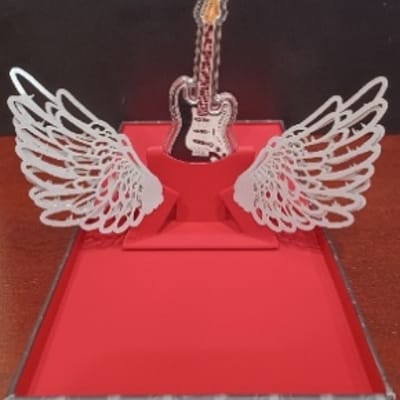 2024 Fender Guitar Nebula Noir 1oz Silver Coin