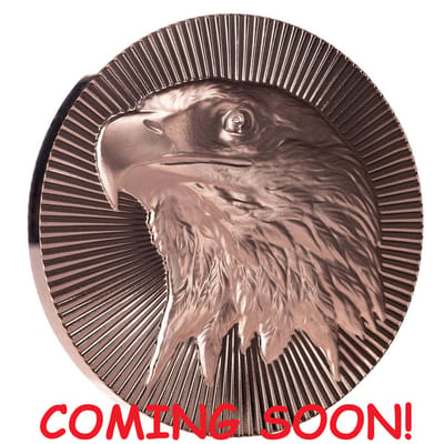 20 x 1oz Copper Eagle Stacker Rounds Full Tube