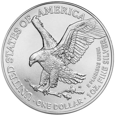 2024 American Eagle 1 oz Silver Trump #99 of 100 - additional view