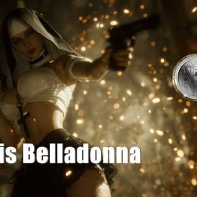 1/1000 oz Palladium Coin 2026 Sis Belladonna .999