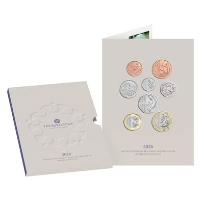 2026 UK Definitive Coin Set Brilliant Uncirculated