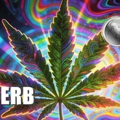 1/500 oz Platinum Coin 2026 Marijuana "Herb" - additional view