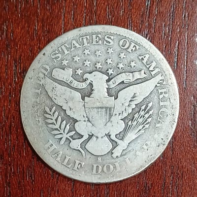 1898-S Barber Half Dollar 90% Silver US Coin - additional view