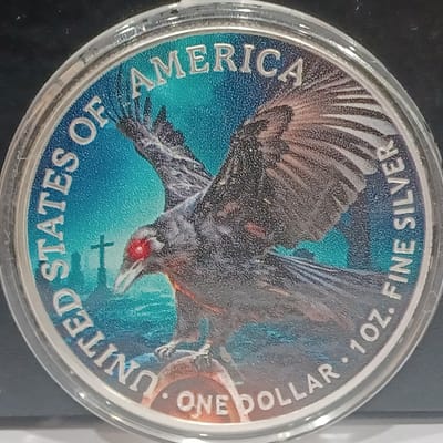 2023 American Eagle 1 oz Silver US Coin GHOST - additional view