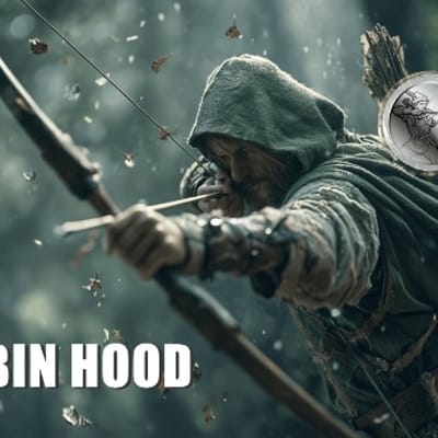 2026 Liberia 1/500 oz Palladium Coin ROBIN HOOD