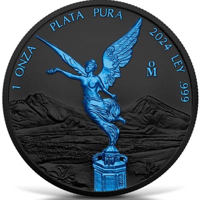 COMING SOON Libertad 1oz Silver Black Platinum Ice